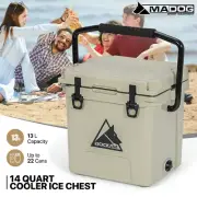 Portable 14 Quart Cooler Ice Chest Camping Picnic Drink 22 Can Capacity w/Handle
