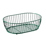 Iron Hollow Storage Basket Fruit Basket Snacks Candy Tray Plate Desktop Bedroom Kitchen Organizer Holder