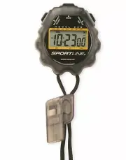 Sportline XL Timer-Stopwatch Water-Resistant Sport Extra Large Display & Whi...