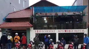 Linh Homestay motorbikes