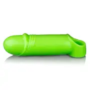 Ouch! Glow In the Dark Smooth Thick Stretchy Penis Sleeve