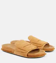[Jacquemus] Jacquemus Mocassin suede slides AU 10 brown