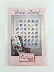 Let It Rain Quilt Pattern J-Lydia Attic UNCUT Umbrella Parasol Applique Crib