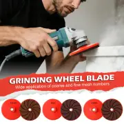 Double Fixed Metal Stone Grinding Discs Grit Flap Wheel Sanding Discs Flap Discs