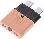 12V-28V 5A Circuit Breaker Resettable Blade Fuse Manual Reset 5-30A