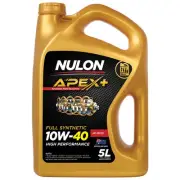 Nulon APEX+ 10W-40 Long Life Performance Engine Oil 5L Semi Synthetic APX10W40-5
