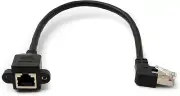 USB 2.0 Cable 100 CM Type A Plug To Mini B Plug Spiral Angle IN Black