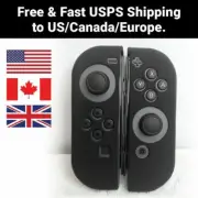 Silicone Skin Protective Cover for Nintendo Switch Joy-Con Black