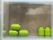LEGO Parts - Lime Brick, Round 1 x 1 - No 3062 - QTY 5
