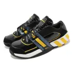 【ADIDAS 愛迪達】籃球鞋 AGENT GIL RESTOMOD 男鞋 黑 黃 漆皮 BLACK BOLD GOLD(GY6479)