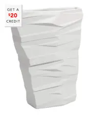 Vista Alegre Matrix Tall Large Vase with $20 Credit