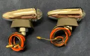 NEW PAIR OF LUCAS STYLE L516 LAMPS FOR AUSTIN A90 A50 A55 A95 MORGAN MOTOR CYCLE