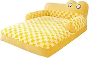 Fenteer Plush Dog Sofa Washable Pet Cat Bed Puppy House Breathable Pet Supplies Soft Cushion Kitten Couch for Snooze Sleeping Playing, 50cmx40cm