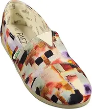 [Paez] Women's Classic Print Tea Leaf Espadrilles