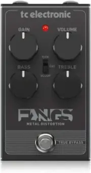 TC Electronic Analog Distortion Pedal Guitar Effector FANGS METAL DISTORTION