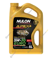 2 x NULON APEX 5W-30 EURO Full Synthetic Engine Oil APX5W30C3-5