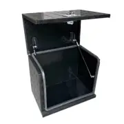 Aluminium ToolBox Under Tray Ute Generator Storage Truck Traile750 x 500 x 600mm