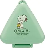SKATER Snoopy Onigiri Case, Peanuts, Antibacterial, Made in Japan, Size 3.9 x 4.2 x 1.6 inches