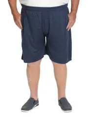 DBK Indigo Fleck Elastic Waist Basketball Shorts