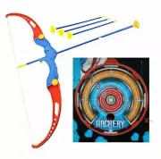 Kid's Archery Bow and Arrow Toy Shooting Target Game Indoor/Outdoor