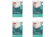 4PK Tontine 46x72cm Comfortech Coolmax Cotton Pillow Protector Bedding White