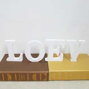 節日裝飾字母木質字母擺件 店鋪裝飾歐式創意簡約現代 (3.4折)