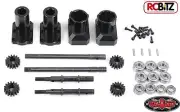 RC4WD Portal Rear Axle CONVERSION Axial AX-10 Axles AX10 Scorpion SCX10 Z-A0091
