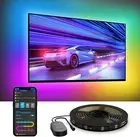 TV LED Backlight,Rgbic Smart LED Strip Lights for 70-80 Inch Tvs, Bluetooth and