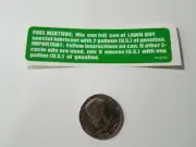 Reproduction Lawn-Boy F Series Fuel Mixture Adhesive Green Decal. Part 612753