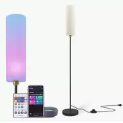 YHW 24W Smart WiFi Floor Lamp Compatible with Alexa,Google