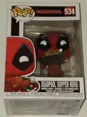 Funko Pop! Marvel Deadpool (Super Hero) #534 Vinyl Bobble-Head Action Figure!