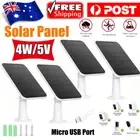 1-4PCS 4W Solar Panels for Eufy Eufycam Cam E/2C/E/2 Pro Wall Mount Power Cable