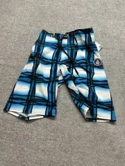 Volcom Bridge Stoney 4-way Stretch Board Shorts Sz 25 / 10 Big Youth Wavy