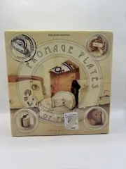 Williams-Sonoma Fromage 6.5" Cheese Plates Set of 4 Made in Italy
