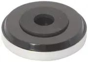 4 x Stereo HiFi Speaker and Component Rubber Feet Non Scratch Silver