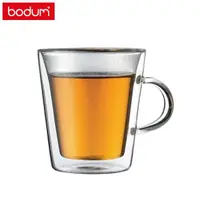 在飛比找momo購物網優惠-【BODUM】CANTEEN 雙層玻璃杯兩件組 200cc-