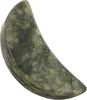FRCOLOR Olive Jade Massage Stone Full Body Scraper Jade Roller for Eyes Stone for Stress Reduction