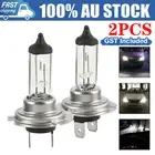 2PCS H7 Headlight Globes 55W White 6000K Car Lamp Bulbs Halogen Light Lamp Globe
