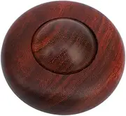 KOMBIUDA Hand Massager With Practical Wooden Balls - Portable Palm Massage Ball for Outdoor Use - Mahogany Small Handball for Men's Gym