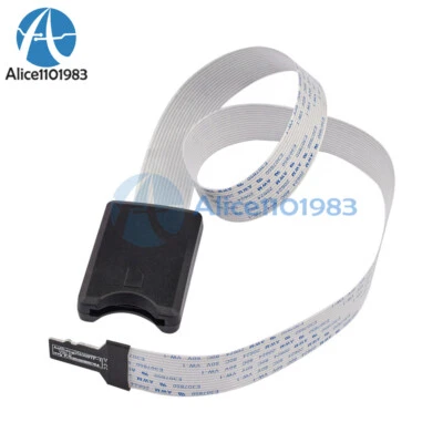 TF Micro SD To SD Card Extension Cable Adapters Flexible For Car Extender 48CM