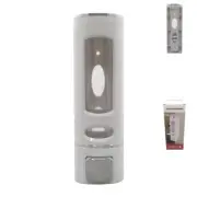 400ml Touch Soap Dispenser Bathroom Shower Liquid Shampoo Wall Mounted White