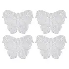 Easily Cleanable Heat Resistant PVC Placemats Featuring Elegant Butterflies