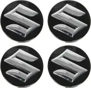 4 54mm Tapas Centrales Cubos De Automviles Para Suzuki Swift Sx4 S-cross Ignis Vitara Solio Bandit Swace, Antixido Llanta Rueda Cubre Embellecedor In