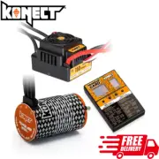 Konect 1/8 Brushless Combo Waterproof 150a ESC 1900kv Motor RC Buggy Truggy Car