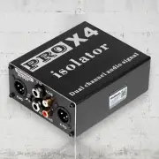 WisWinda Multi Channels XLR RCA 1/4 6.35 1/8 3.5 Ground Loop Noise Isolator