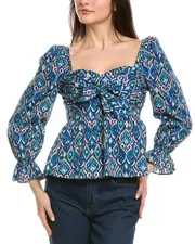 Sail to Sable Bow Front Top
