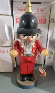 Steinbach Nutcracker Chubby Fireman 13” h Made In Germany by Kurt Adler New