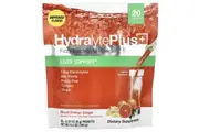 Hydralyte, Hydralyte Plus+, Fizzy Electrolyte Powder, Blood Orange Ginger, 20 Packets, 0.32 oz (9 g) Each