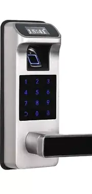 Touch Screen OLED Fingerprint Door Lock Keypad Passcode Keyless Home Office