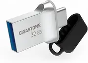 GIGASTONE Z50 32GB 2-in-1 Dual OTG Flash Drive USB 3.2 Gen 1 USB Type C and Type A, Metal Memory Stick, Reliable Performance & Durable, USB 2.0 / USB 3.0 / USB 3.1 Interface Compatible
